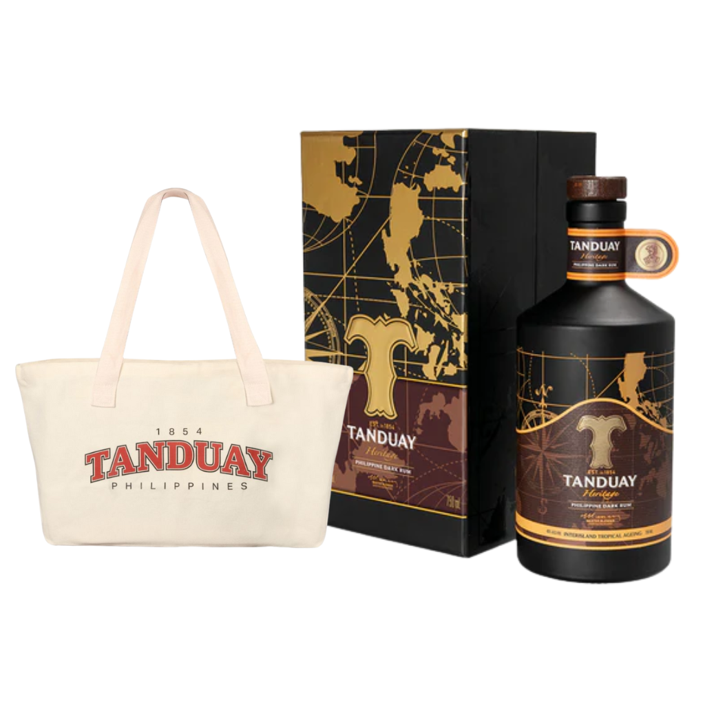 Tanduay Heritage Rum with FREE Premium Canvas Tote Bag