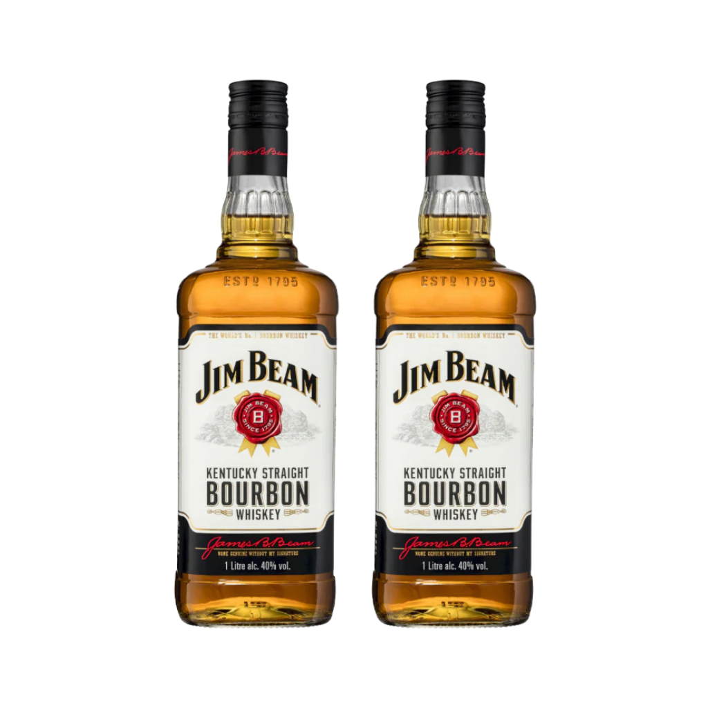 Jim Beam White 1L (Buy 1, Get 1)