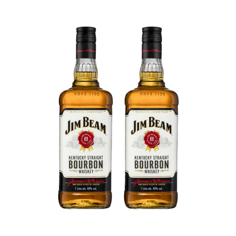 Jim Beam White 1L (Buy 1, Get 1)