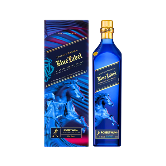Johnnie Walker Blue Label Robert Wun Design Year of the Horse Limited Edition 70cl