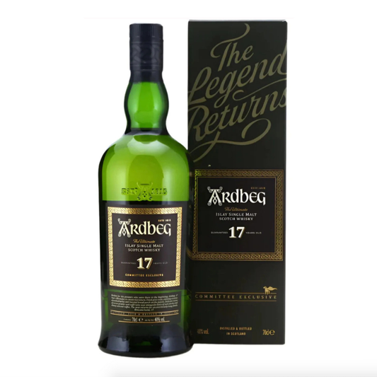 Ardbeg Committee Exclusive 17 Year Old Single Malt Whisky 75cl