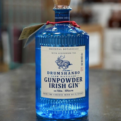 Drumshanbo Gunpowder Irish Gin (Blue Bottle) 70cl (2 Bottles)