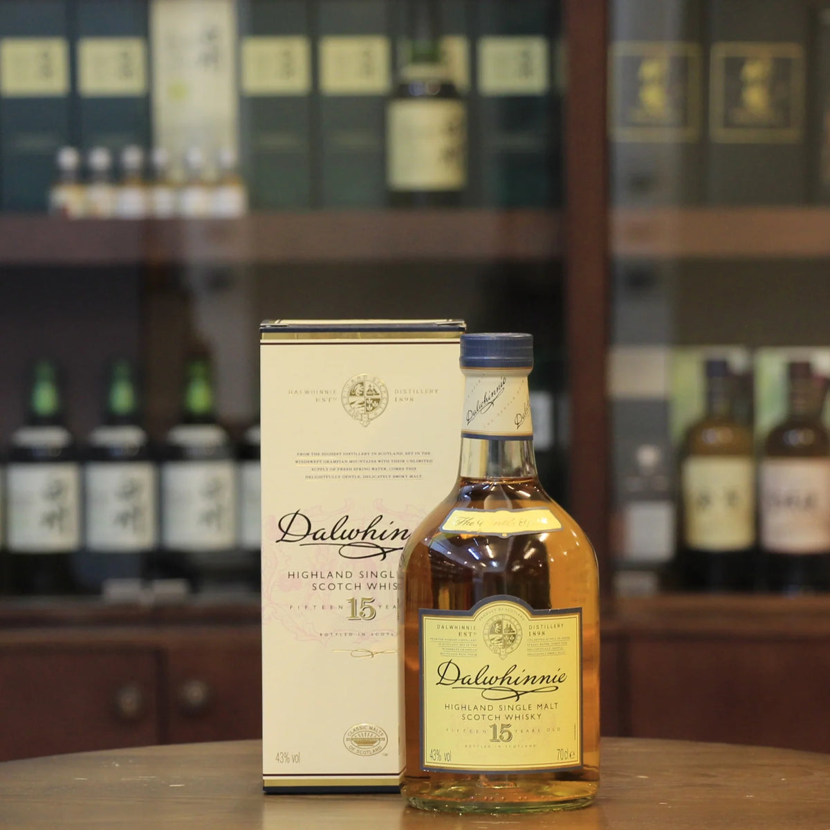Dalwhinnie 15 Year Old Single Malt Whisky 70cl