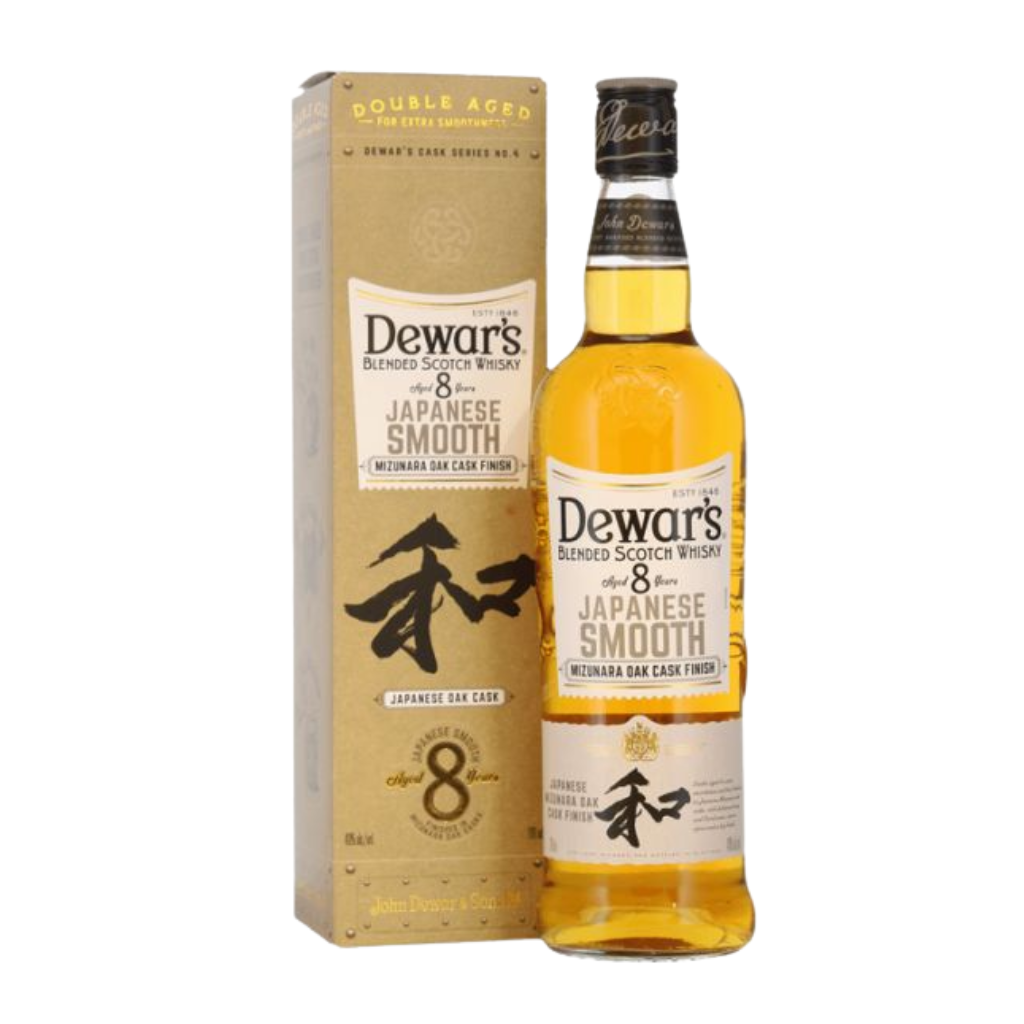 Dewars 8yrs Japanese Smooth Mizunara Oak Cask Finish Whisky 70cl