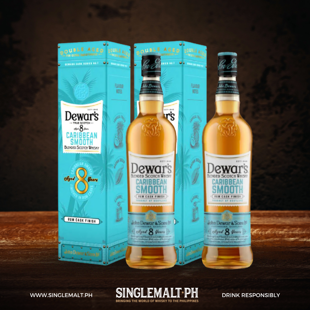 Dewars 8 Year Old Caribbean Smooth 70cl (2 Bottles)