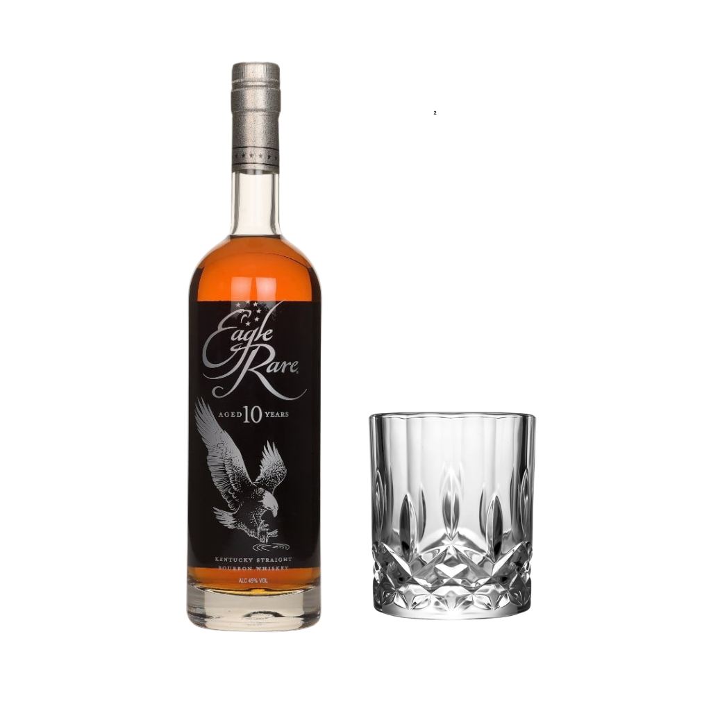 Eagle Rare 10 Year Old with FREE Prism Spinning Glass