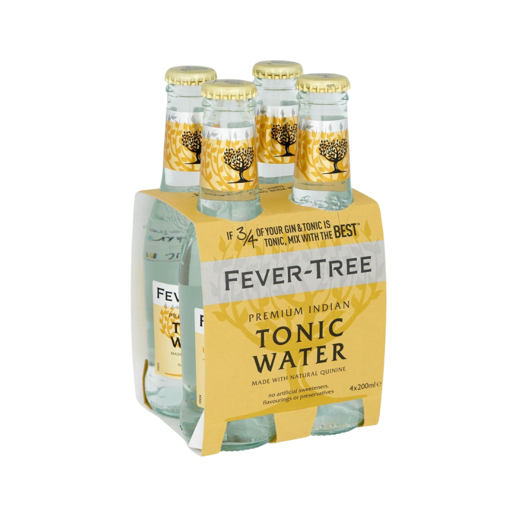 Fever Tree Premium Indian Tonic Water 20cl Pack of 4 Singlemalt.ph