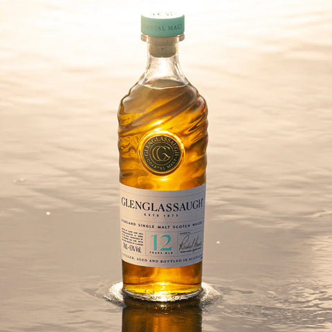 Glenglassaugh 12 Years Old Single Malt Scotch Whisky 70cl with FREE Prism Spinning Glass