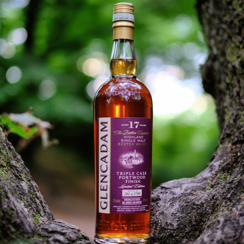 Glencadam 17 Year Old Triple Cask Port Wood Finish Whisky 70cl