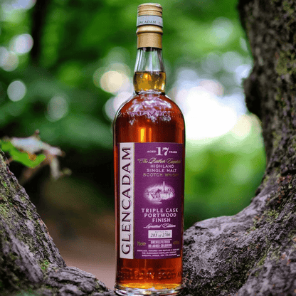 Glencadam 17 Year Old Triple Cask Port Wood Finish Whisky 70cl