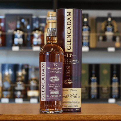Glencadam 17 Year Old Triple Cask Port Wood Finish Whisky 70cl