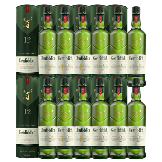 Glenfiddich 12 Year Old 70cl (12 Bottles)