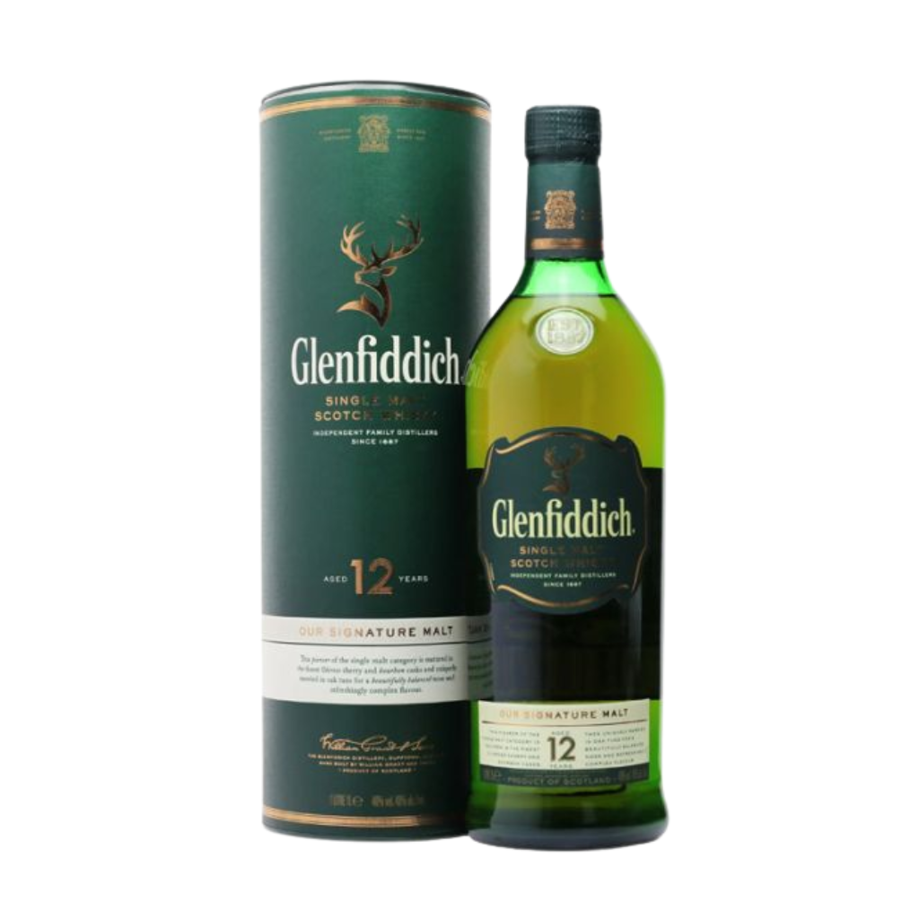 Glenfiddich 12 Year Old Single Malt Whisky 70cl