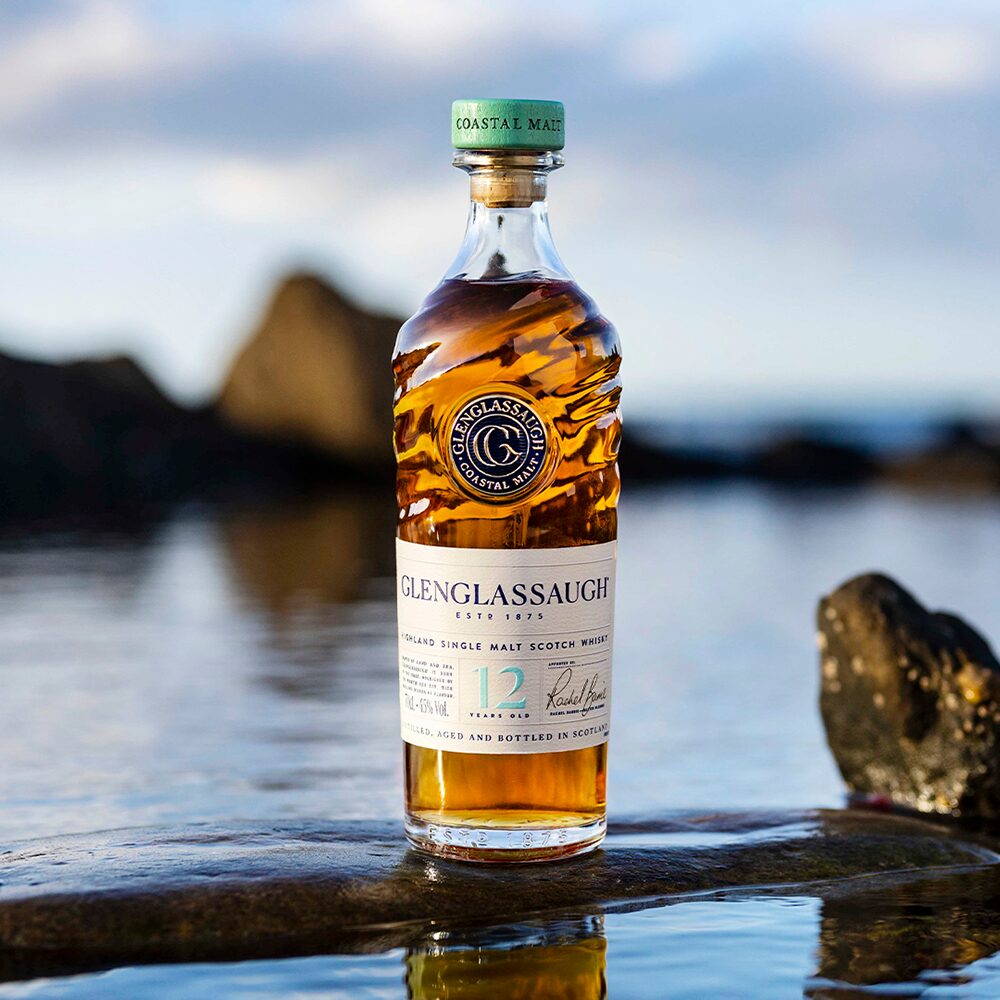 Glenglassaugh 12 Years Old Single Malt Scotch Whisky 70cl with FREE Prism Spinning Glass