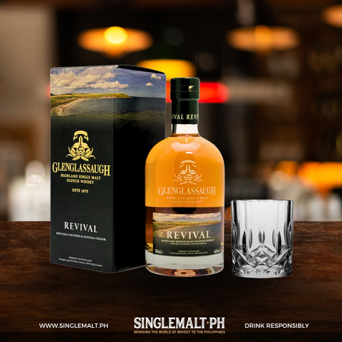 Glenglassaugh Revival 70cl with FREE Prism Spinning Glass