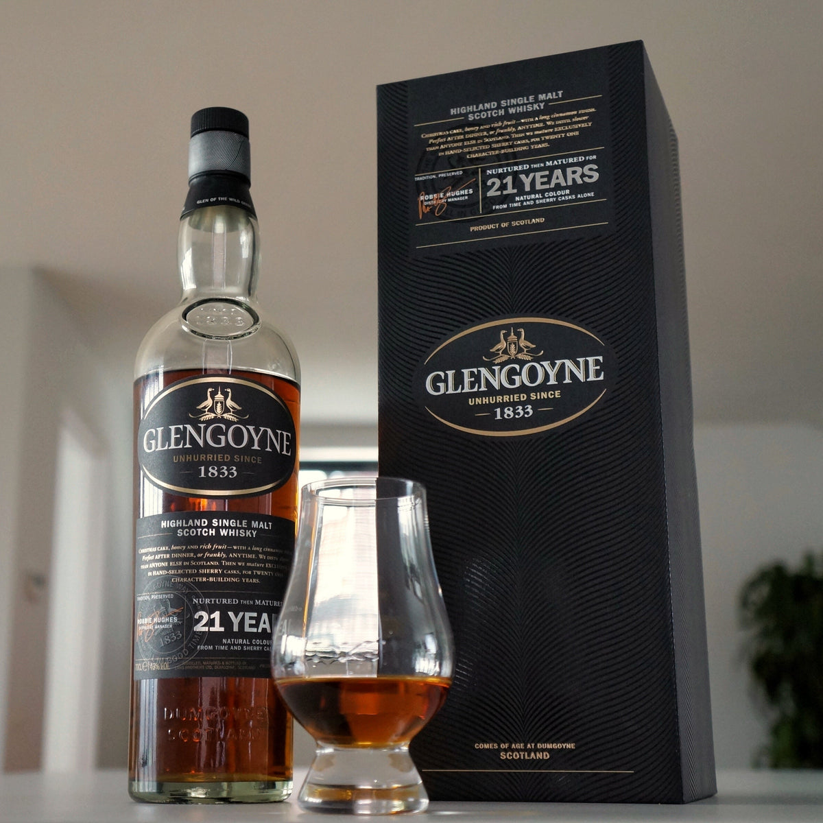 Glengoyne 21 Year Old Single Malt Whisky 70cl