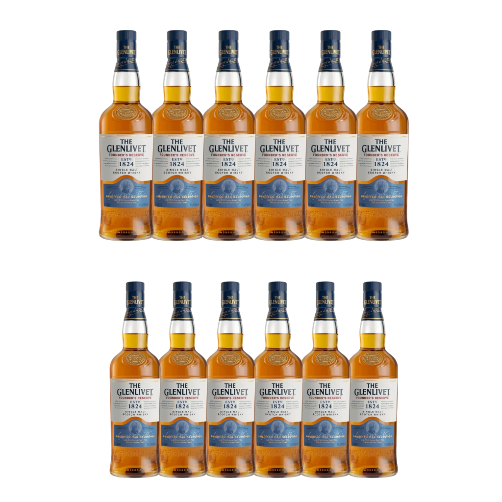 Glenlivet Founders Reserve 70cl (12Bottles)