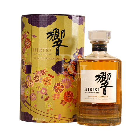 Hibiki Harmony Japanese Whisky 70cl Gift Set