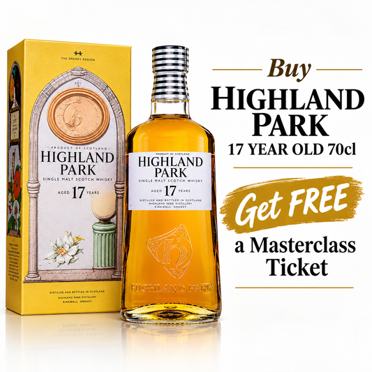 Buy Highland Park 17 Year Old 70cl Get FREE a Masterclass Ticket