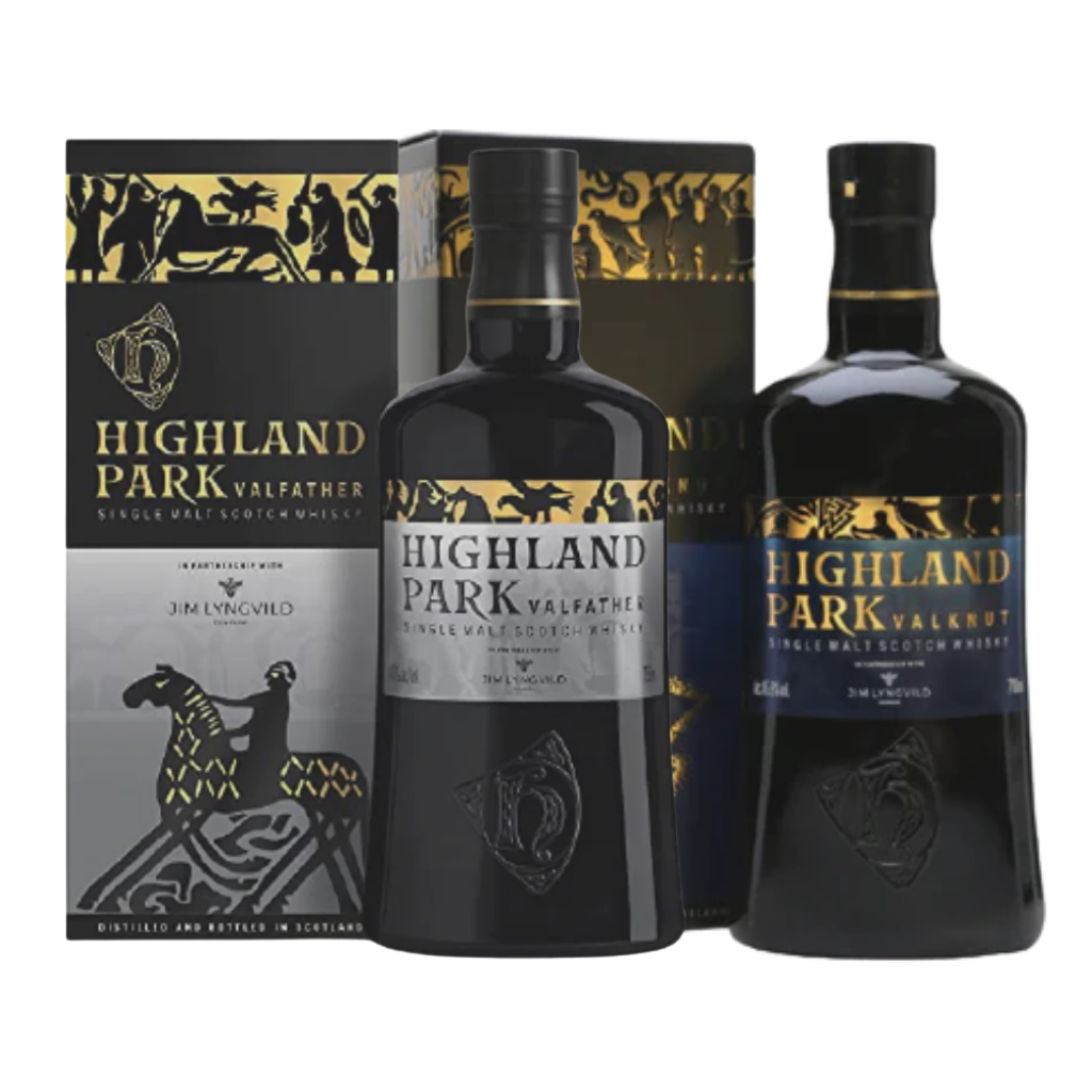 Highland Park Valfather & Highland Park Valknut 70cl