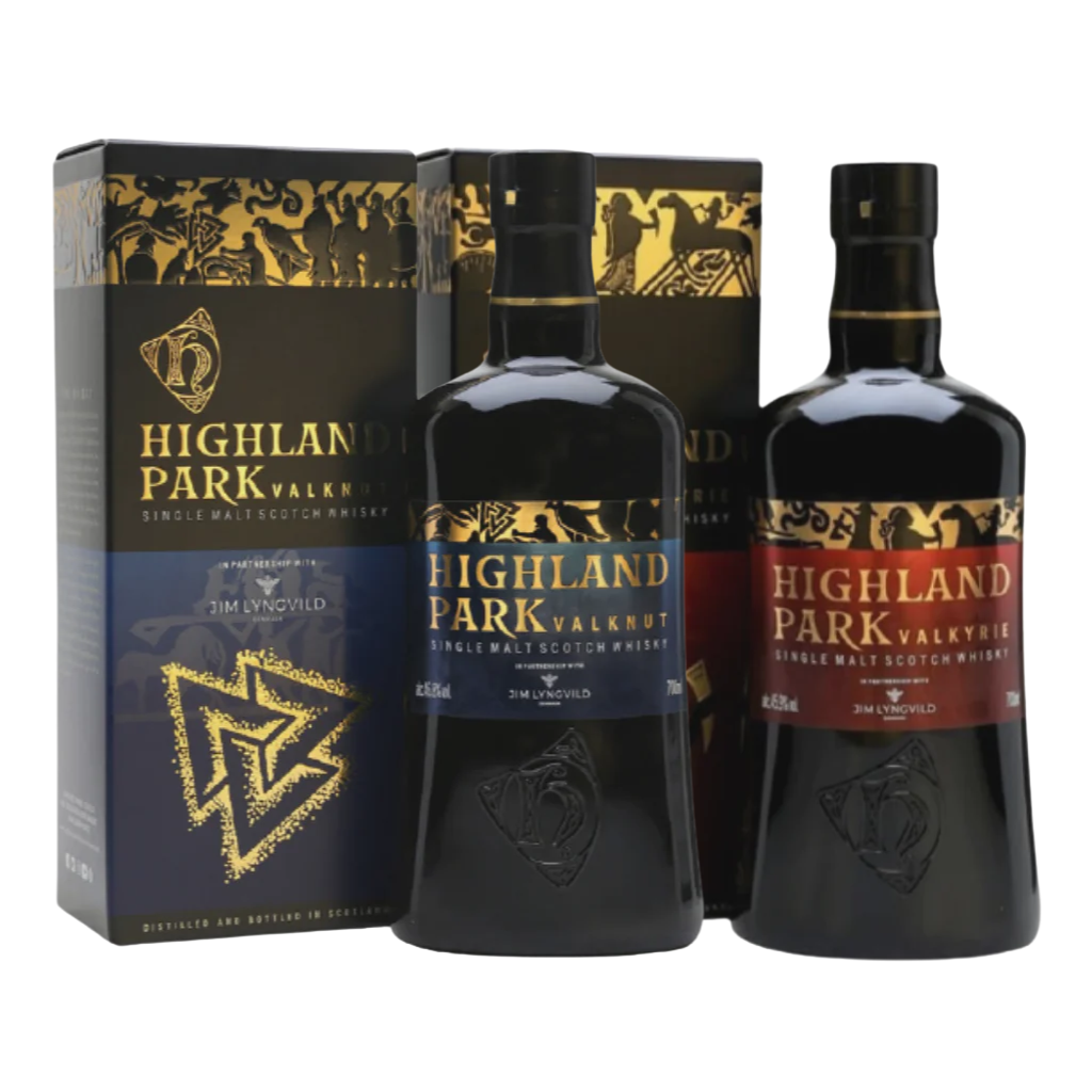 Highland Park Valknut + Highland Park Valkyrie 70cl