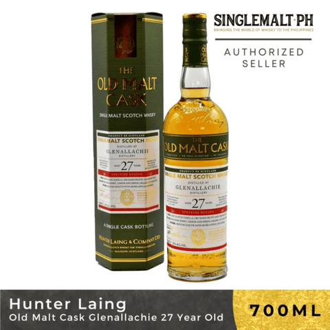 Hunter Laing The Old Malt Cask - Glenallachie 27 Year Old Whisky 70cl
