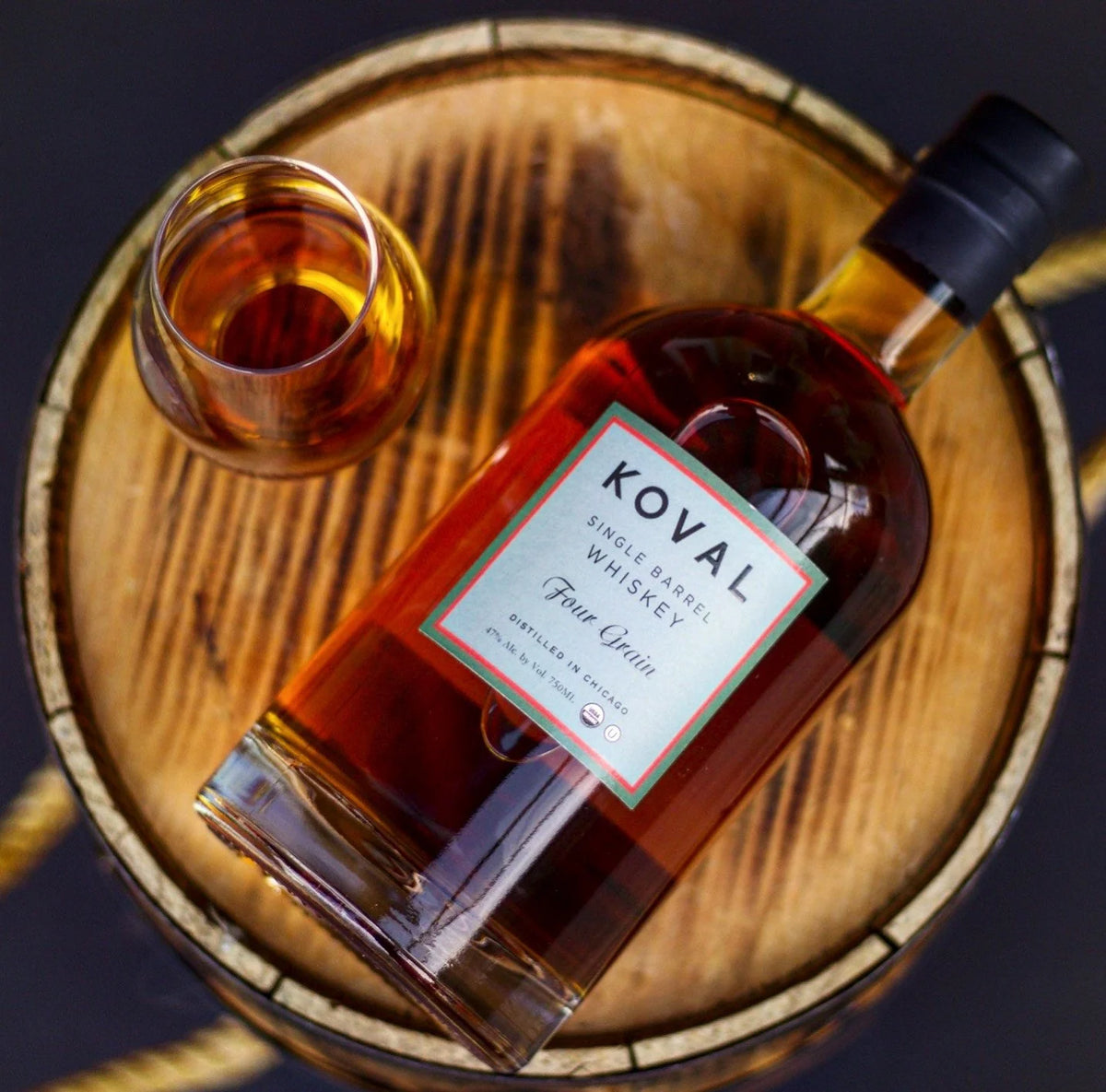 Koval Four Grain - Single Barrel Whiskey 75cl