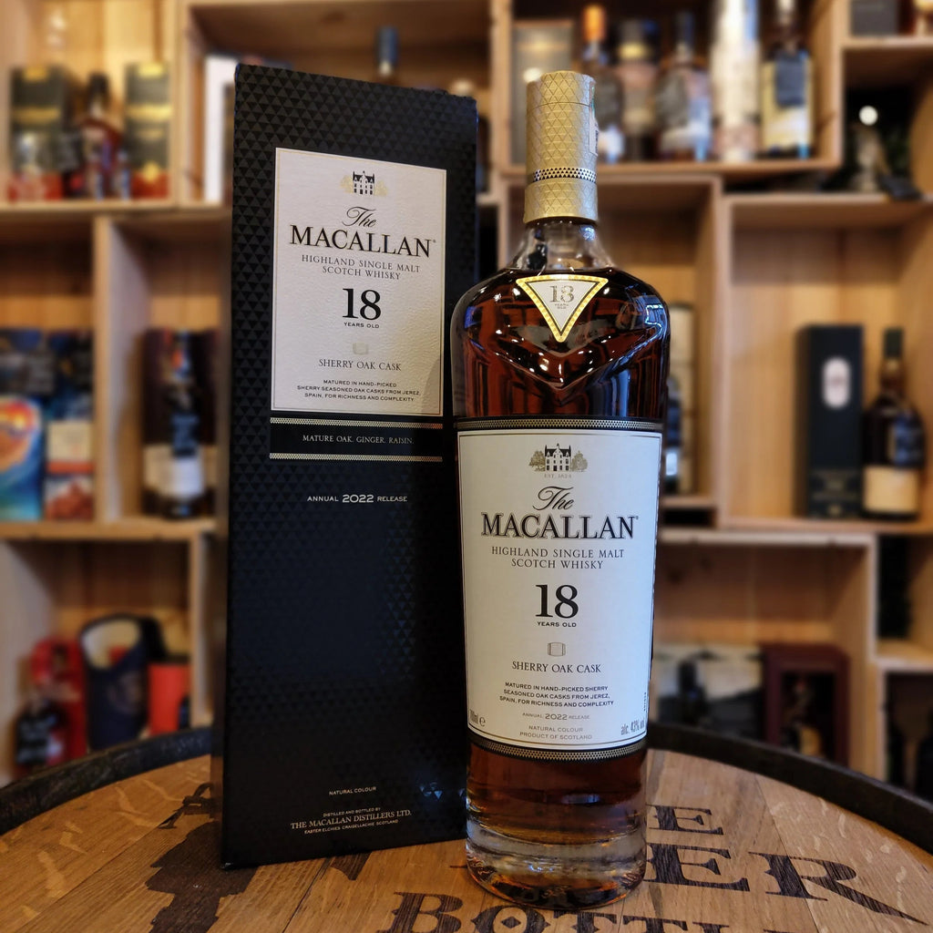The Macallan Sherry Oak Cask 18 Years Old 70cl