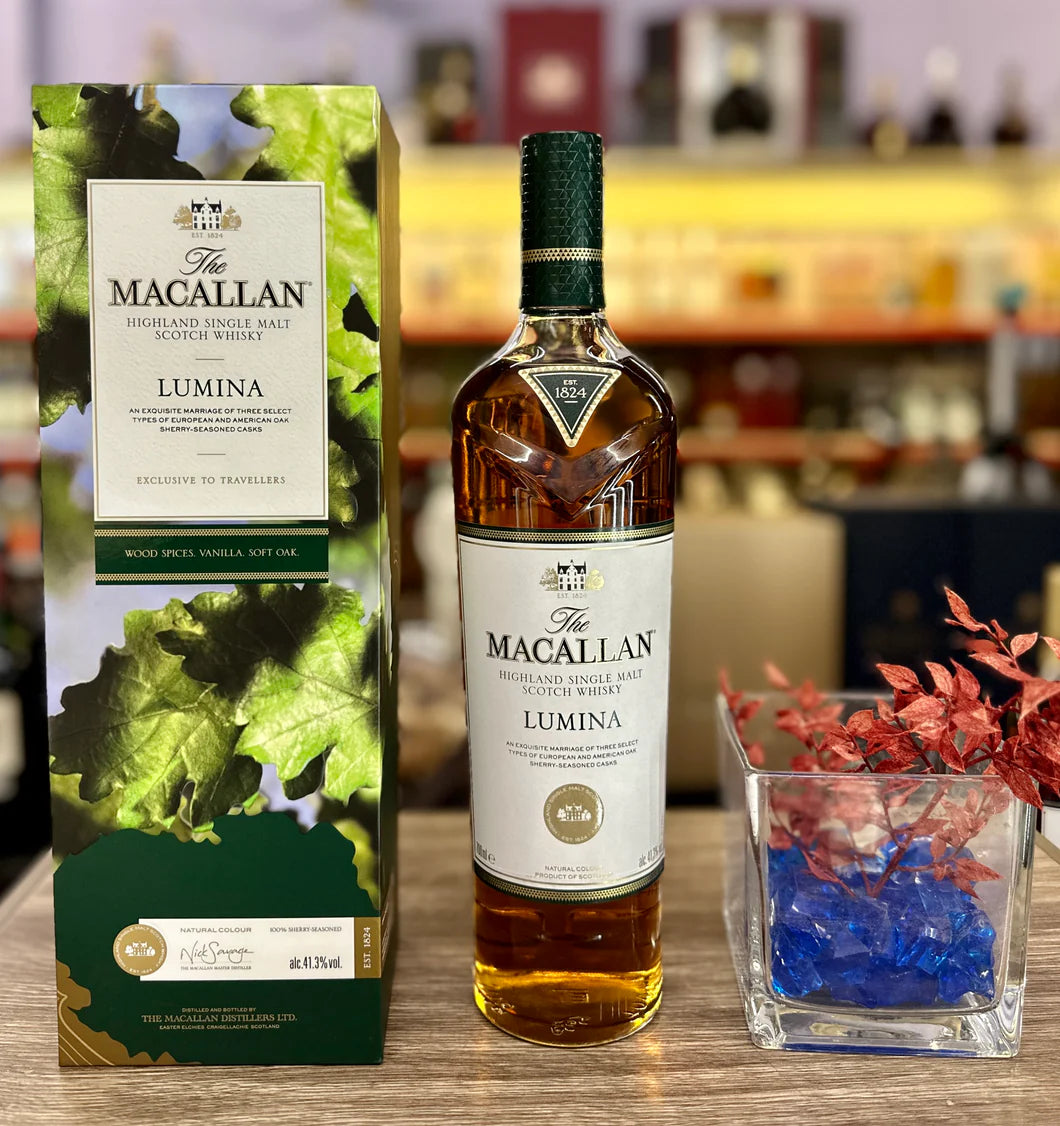 The Macallan Lumina 3 types of Cask 70cl