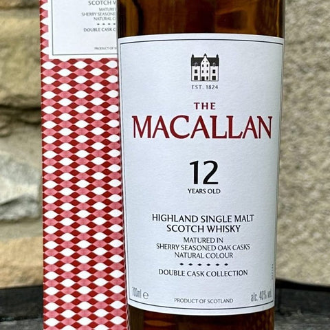 The Macallan Double Cask 12 Year Old 70cl with FREE Bevtools Whiskey Glass