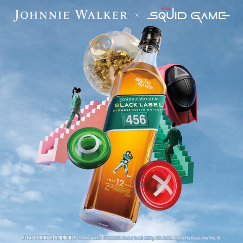 Johnnie Walker Black Blended Scotch Whisky X Squid Games Edition