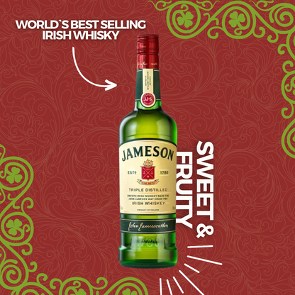John Jameson Blended Irish Whiskey 70cl
