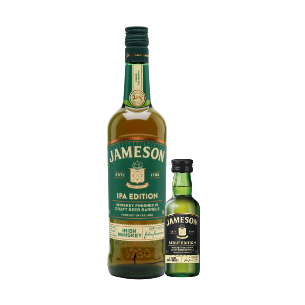 John Jameson IPA Edition 70cl with FREE Jameson Stout Mini