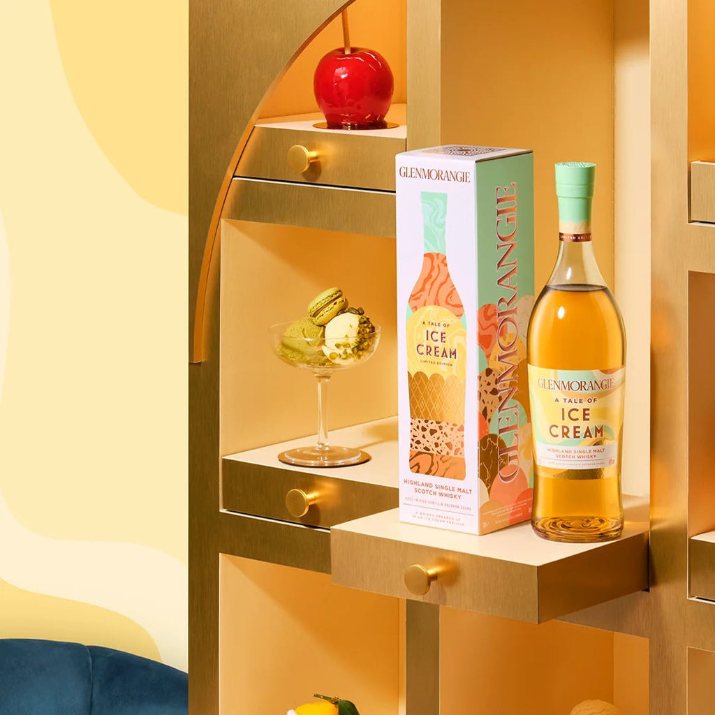 Glenmorangie Tale of Ice Cream 70cl + Glenmorangie 12 Year Old Original Scotch Whisky 70cl