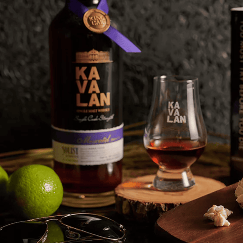 Kavalan Solist Moscatel Sherry Cask  with Ian Chang Signature