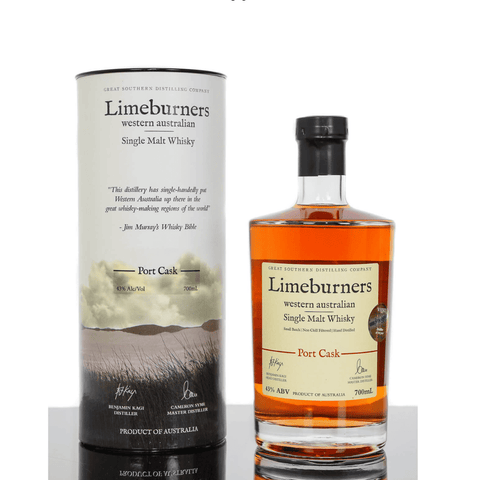 Limeburners Australian Singlemalt Port Finish 70cl