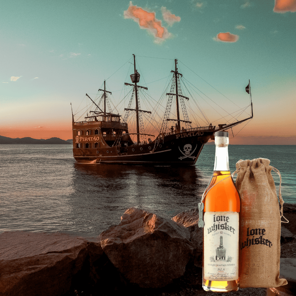 Lone Whisker 12 Year Old Bourbon Whiskey 70cl
