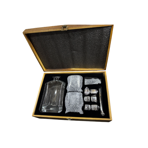 Luxury Glass Decanter Gift Set