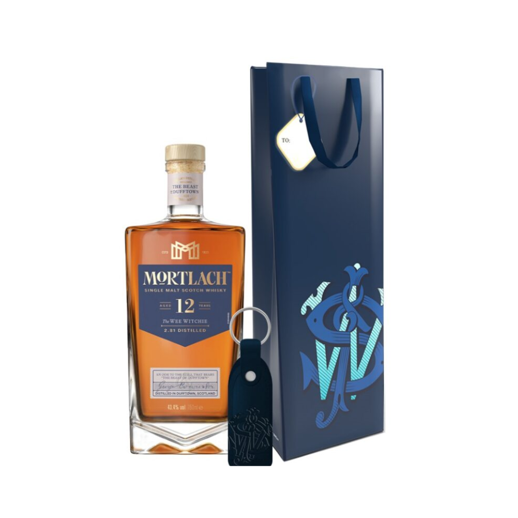 Mortlach 12 Year Old 70cl with Gift Bag and Keychain