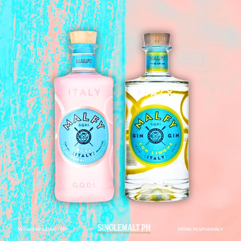 Malfy Gin Con Limone 70cl + Malfy Gin Rosa 70cl