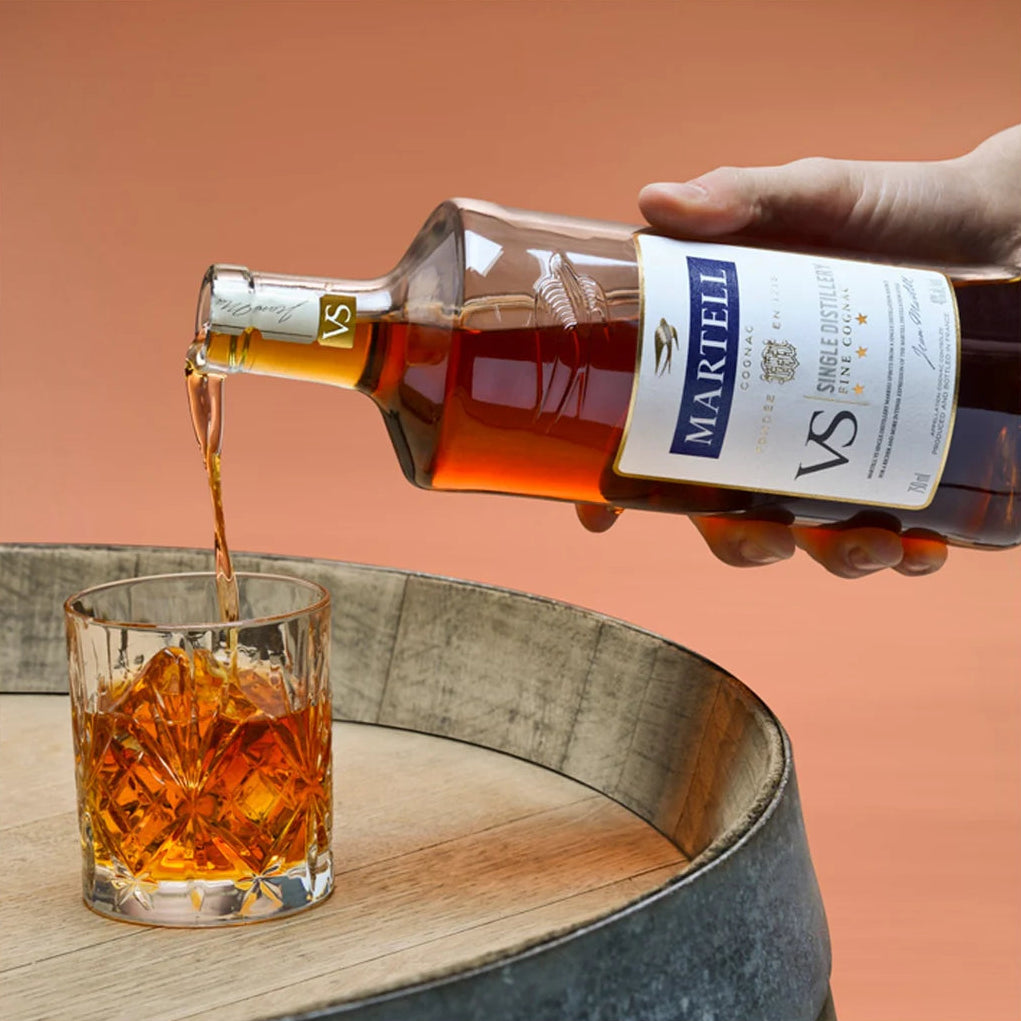 Martell VS Single Distillery Fine Cognac 70cl with FREE Tulip Glass