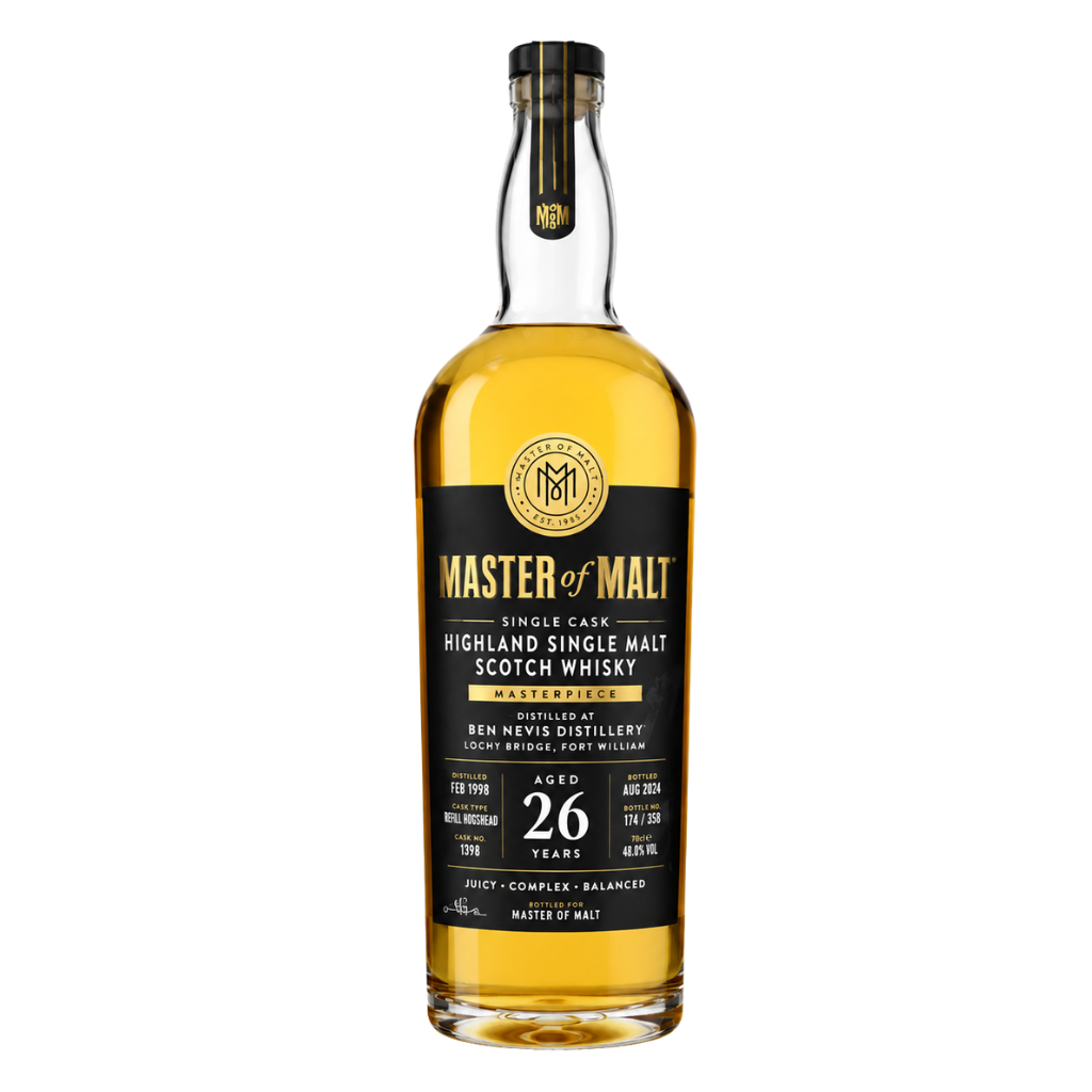 Master of Malt Ben Nevis 26 Year Old 1998 70cl 45.5%