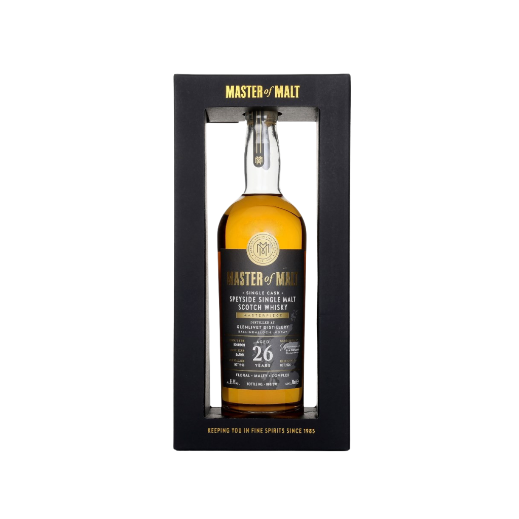 Master of Malt Glenlivet 26 Year Old 1998 70cl 55.7%