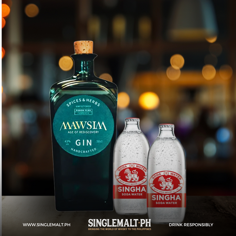 Mawsim Gin Spice and Herbs with FREE 2 Bottles of Singha Soda