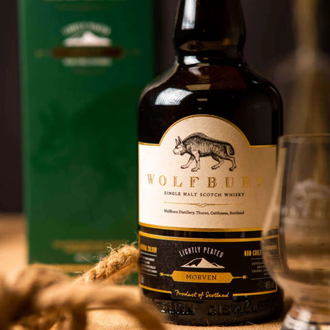 Wolfburn Morven Lightly Peated Single Malt Whisky 70cl