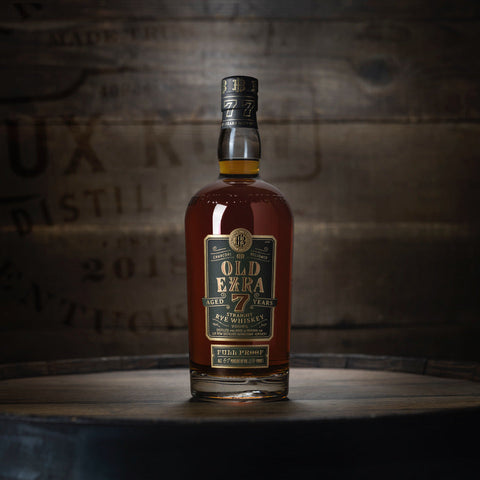Old Ezra 7 Years Straight Rye Barrel Strength 114 proof