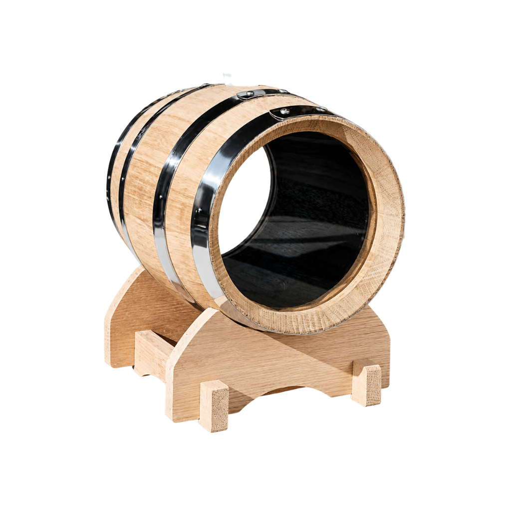 Oak Barrel-Style Whisky Decanter