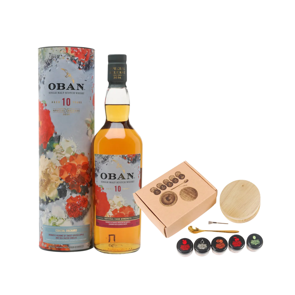 Oban 10 Year Old 2024 Special Release 70cl with FREE Bevtools Smoker Bar Set 5 Flavors Wood Chips