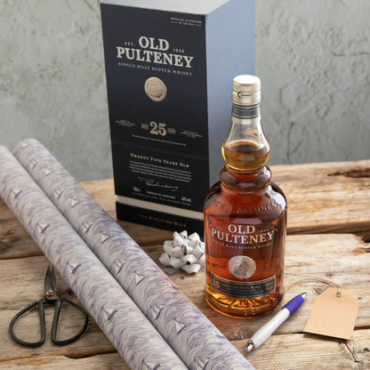 Old Pulteney 25 Year Old Single Malt Scotch Whisky 70cl