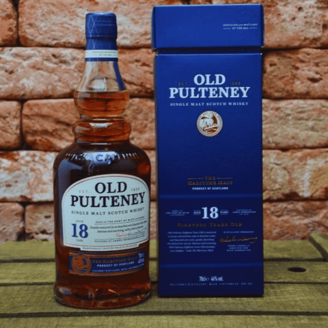 Old Pulteney 18 Year Old Single Malt Scotch Whisky 70cl